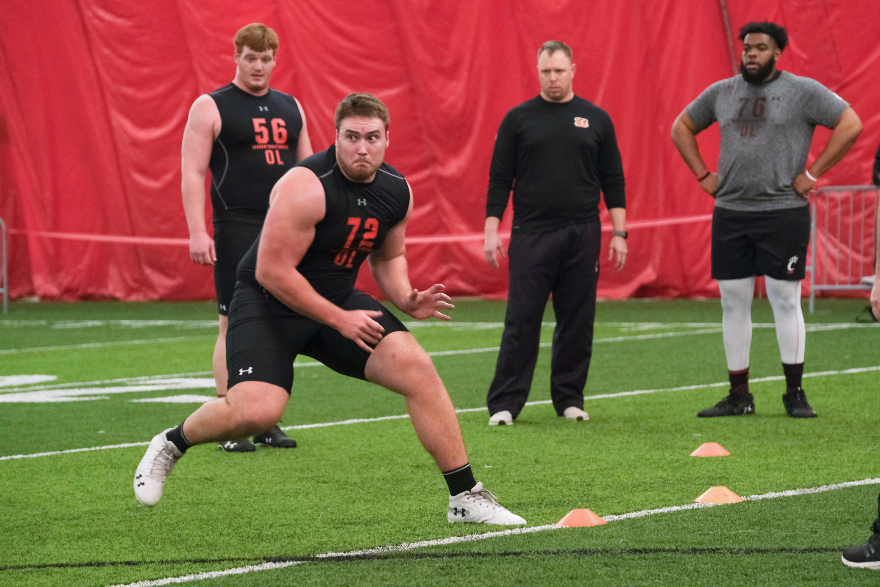 UC football Pro Day 2019 - Campbell